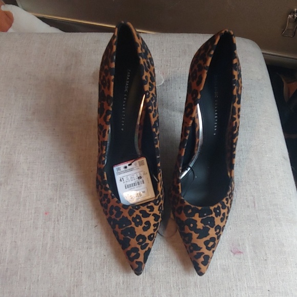 Zara animal print high heeled shoes - Picture 2 of 3